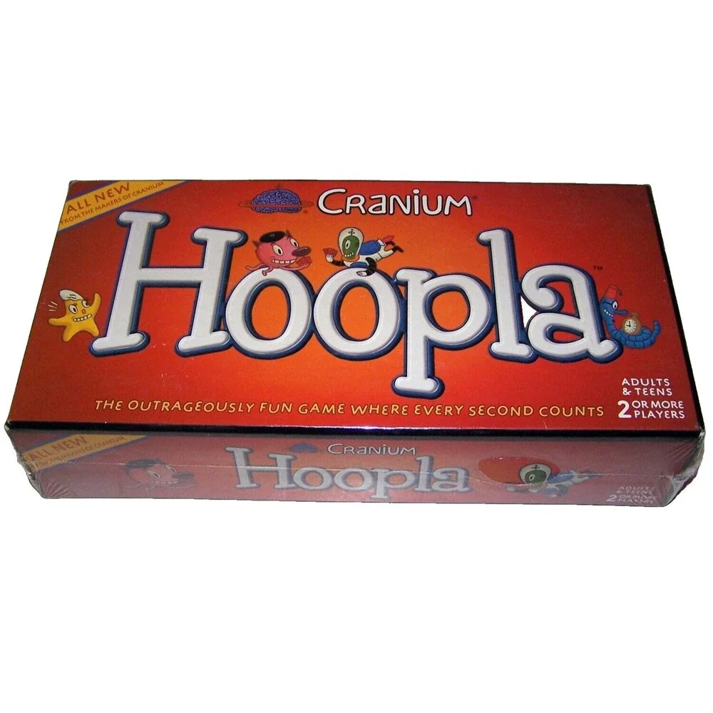 Hoopla Card Game by Cranium - 2002 Edition - Ages Teen to Adult reSealed
